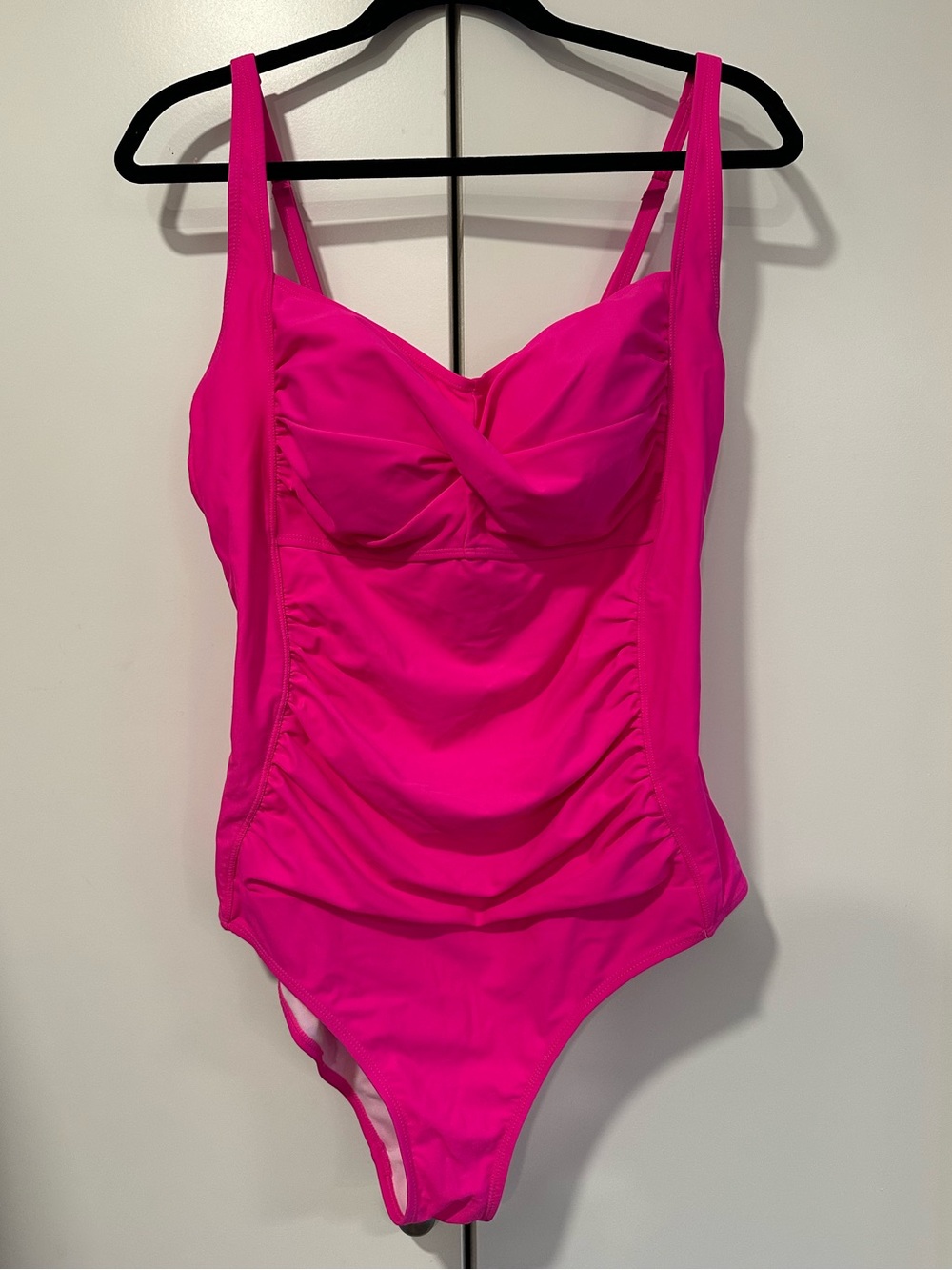Art & Sol Bright Pink One-Piece Swimsuit with Supportive Bust Size 16